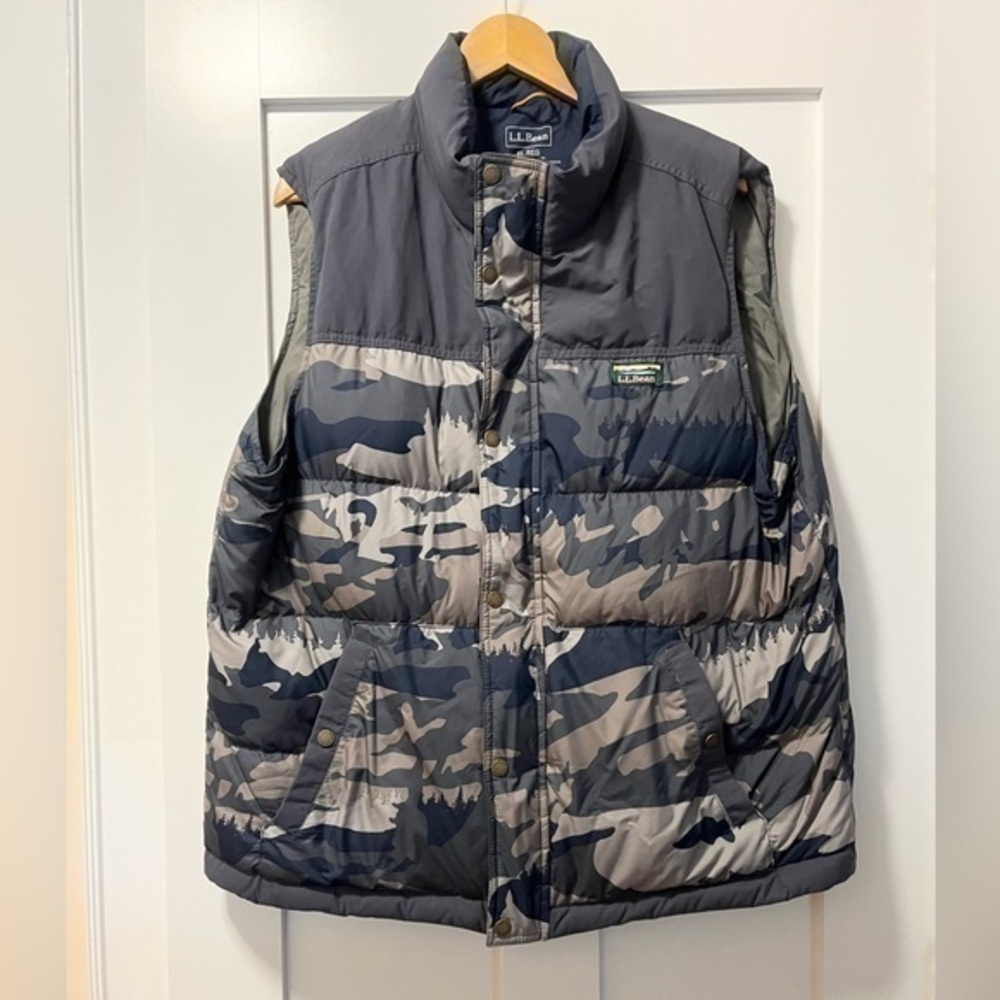 LLBEAN down puffer vest